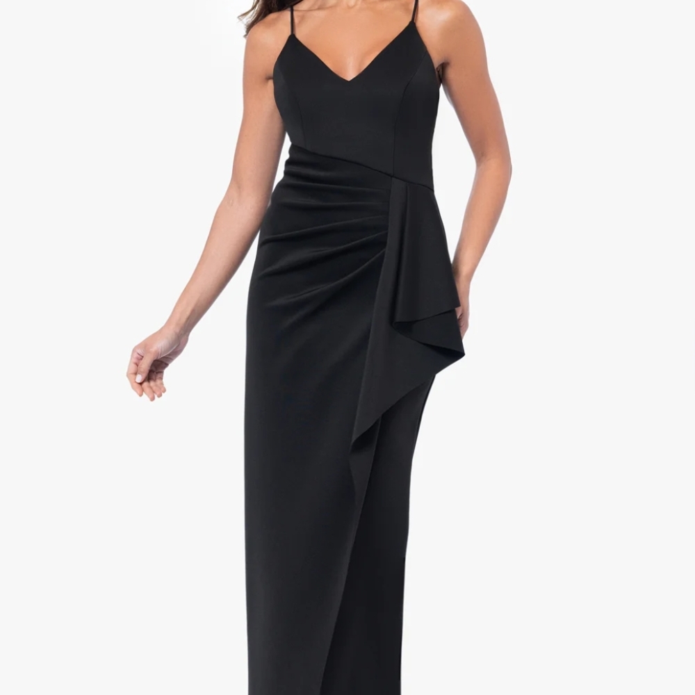 Elegant Black Evening Gown